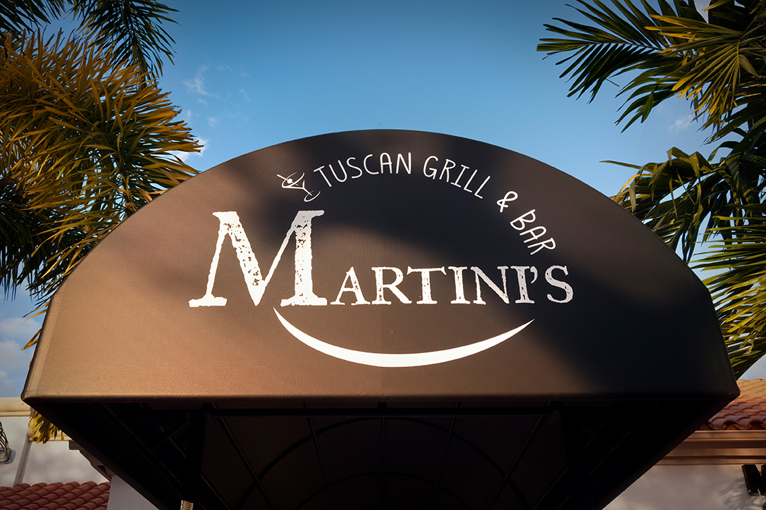 Martini's Tuscan Grill & Bar Canvas Walkway